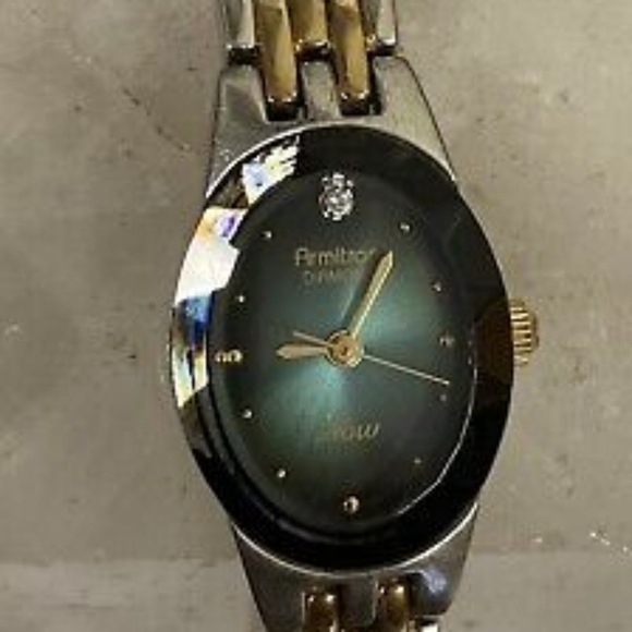 green-dial Armitron Diamond Now - Picture 2 of 3